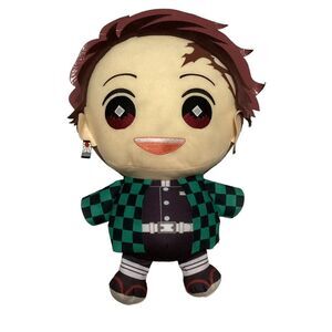 Anime Character‎ Plush Toy Checkered Jacket Collectible Soft Doll